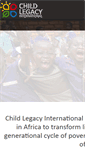 Mobile Screenshot of childlegacy.org